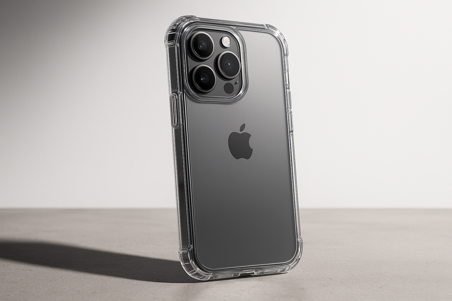 Coque Silicone Ultra-Fine Transparente pour iPhone 7 à 16 / SE / Mini / Pro / Max