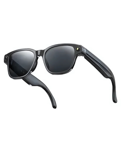 A Lunettes connectées 4K IA | Caméra HD mains libres, Contrôle Vocal & Appels Bluetooth