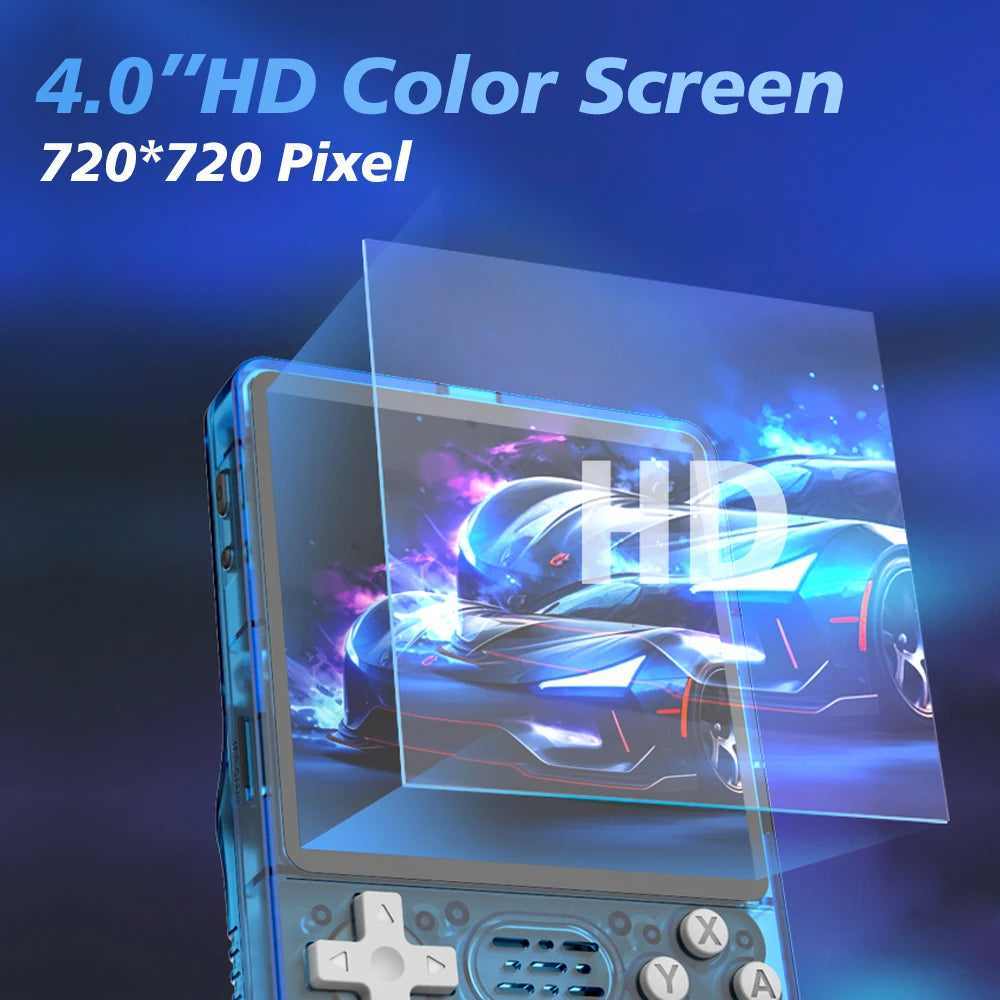 BOYHOM R36 Plus Retro Handheld Game Console Linux 64-bit System 4" IPS Screen RK3326 Portable Pocket Video Player R36PLUS Games