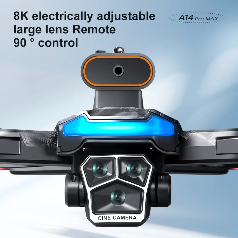 Avec Xiaomi A14 Pro Max GPS brushless 8K à trois caméras avec flux optique et évitement d’obstacles