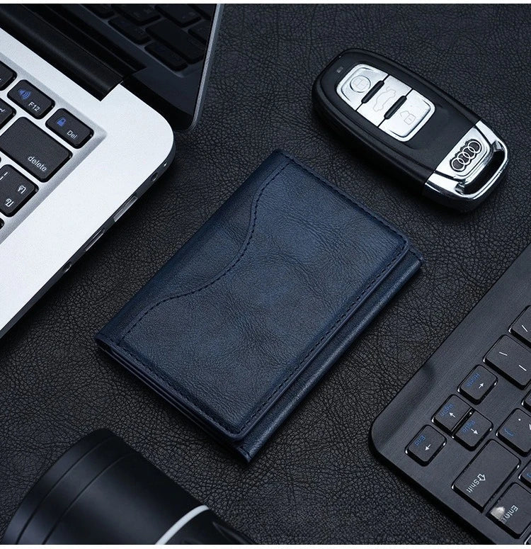 Porte-Cartes Magnétique en Cuir MagSafe – Coque de Protection iPhone 14 à 16 Pro/Max