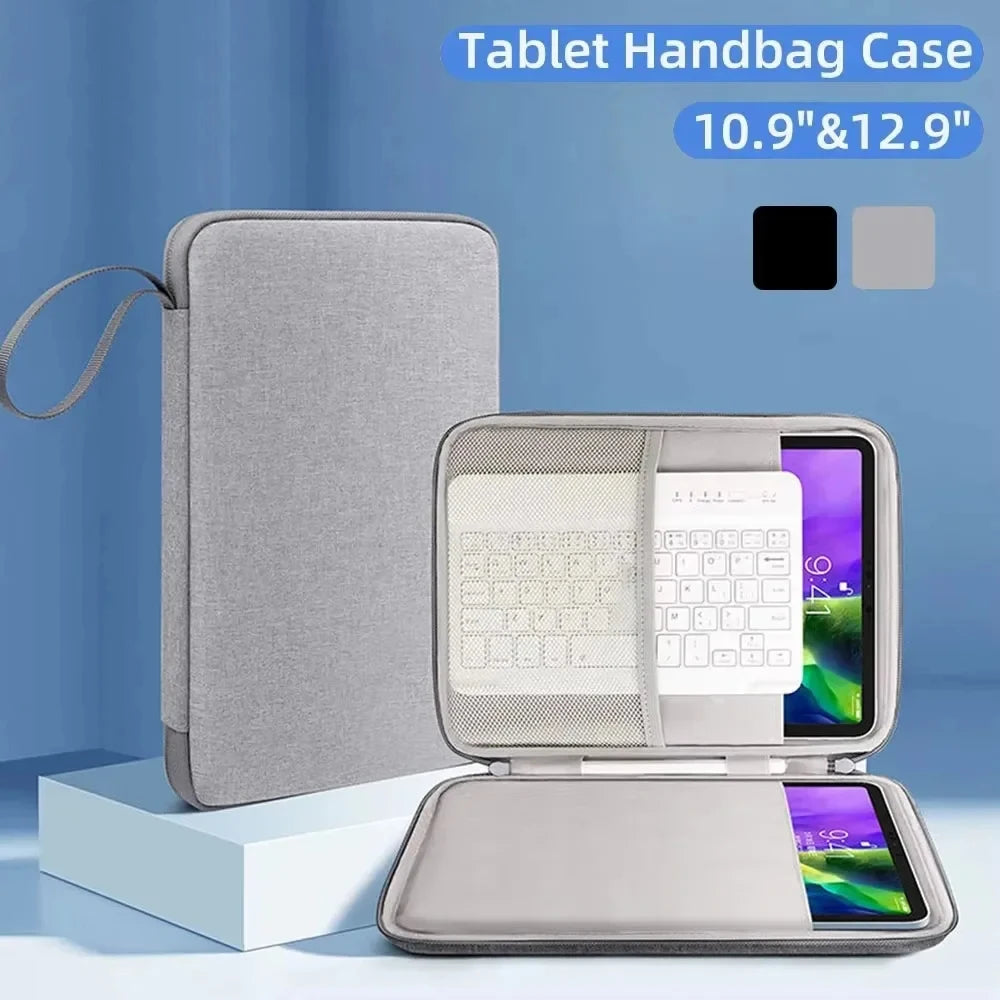 Funda de bolso para tableta de 9-13 pulgadas para 2025, nuevo iPad Air 11/13 Pro 11/13, funda de transporte, bolsa de viaje prot